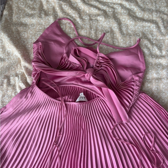 ALC gemini dress in pink - Picture 6 of 7